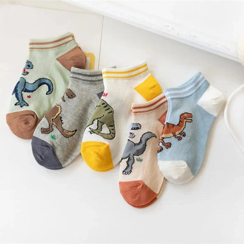 🦖 Roarsome Dino Socks – Soft, Comfy Fun for Happy Little Feet! 🧦💚 - ThiGui