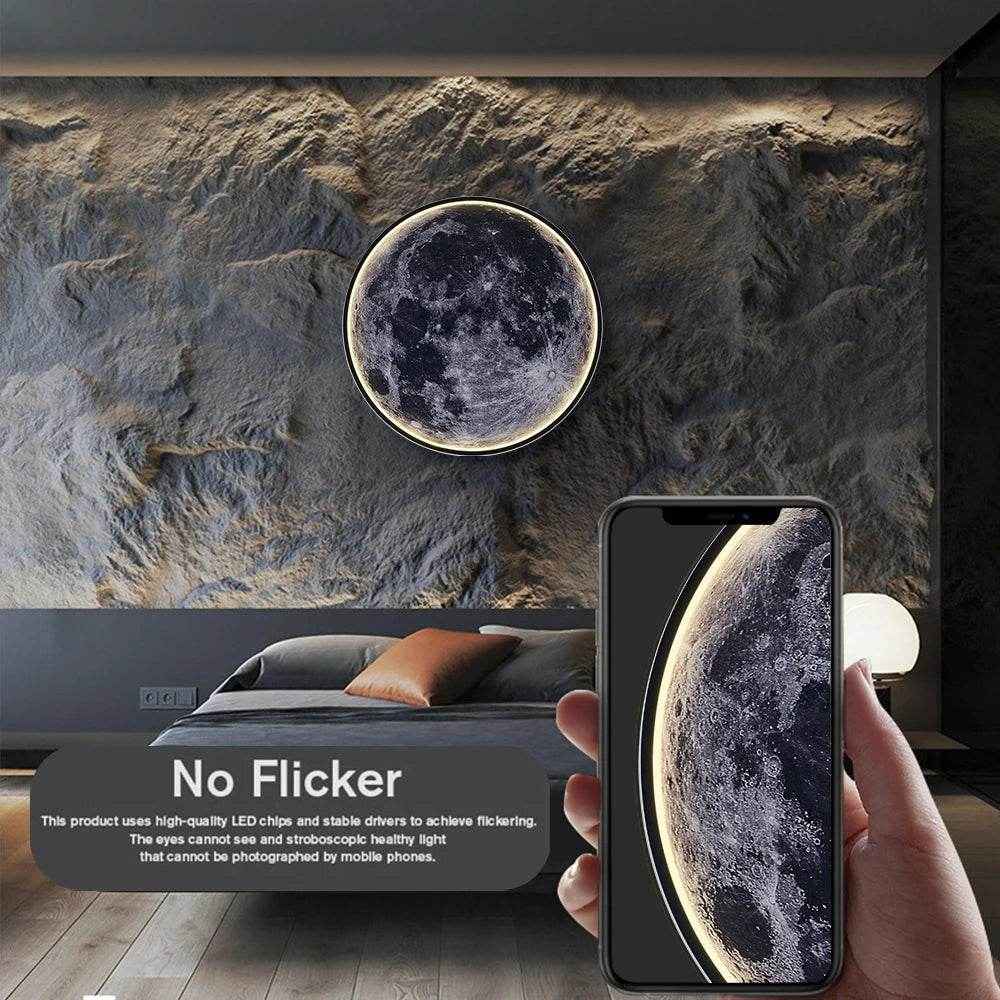 🌙Cosy Moonlight Magic – Modern LED Wall Lamp for Dreamy Bedtime Vibes - ThiGui