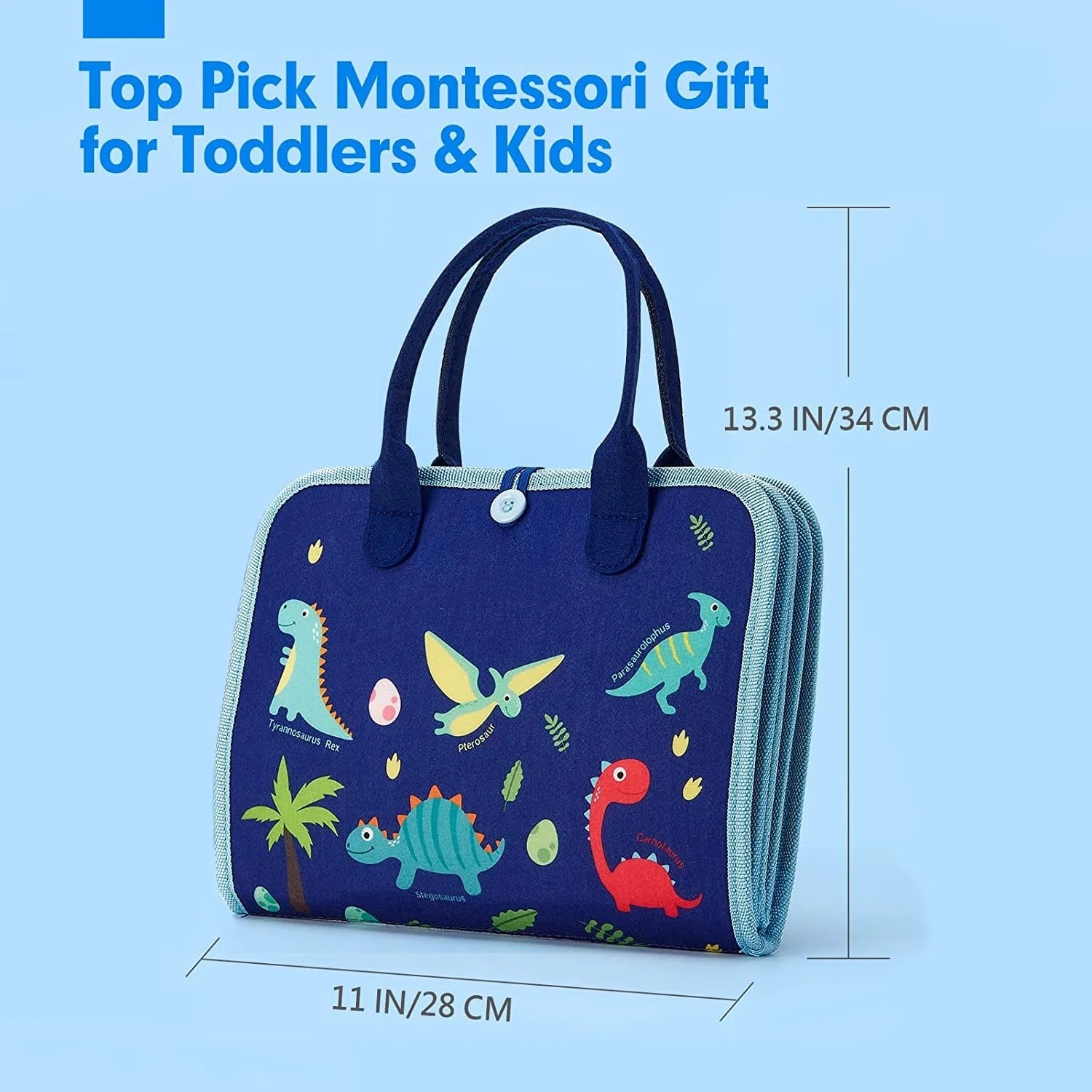 🧠 Montessori Busy Board – Life Skills Fun for Toddlers & Kids! 👶🎒 - ThiGui