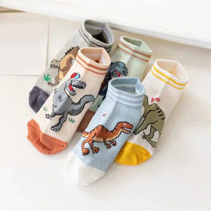 🦖 Roarsome Dino Socks – Soft, Comfy Fun for Happy Little Feet! 🧦💚 - ThiGui