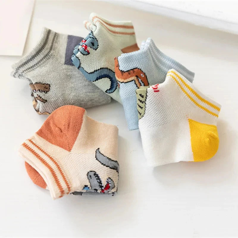 🦖 Roarsome Dino Socks – Soft, Comfy Fun for Happy Little Feet! 🧦💚 - ThiGui