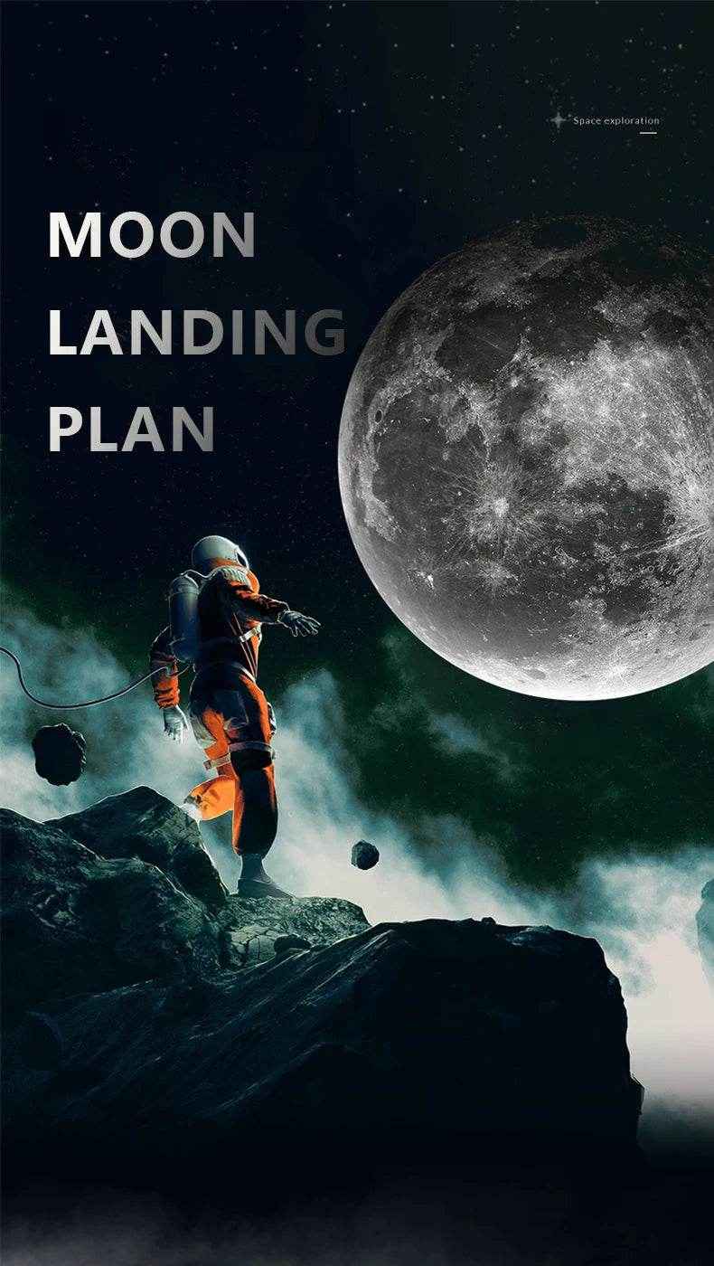 🌙Cosy Moonlight Magic – Modern LED Wall Lamp for Dreamy Bedtime Vibes - ThiGui