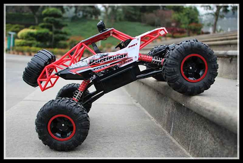 🚙 Off-Road RC Power Beast – 4WD Drift Stunt Car with LED Lights! 🔋💨 - ThiGui