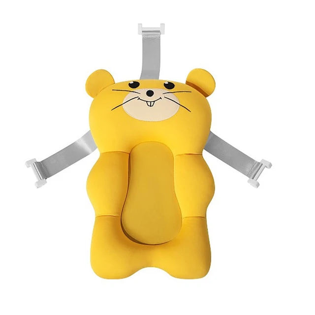 🛁💙 Baby’s Bathtime Buddy – Soft, Safe & Snuggly Support Cushion! 💙 - ThiGui