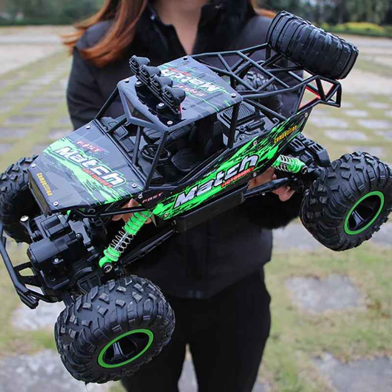 🚙 Off-Road RC Power Beast – 4WD Drift Stunt Car with LED Lights! 🔋💨 - ThiGui