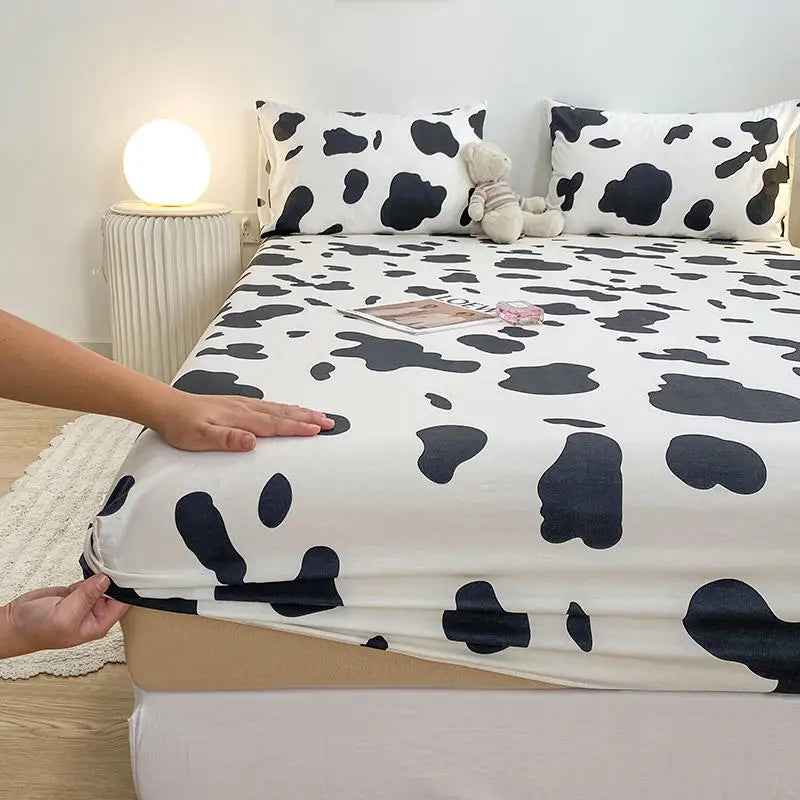 🚗Vroom-Vroom to Sleep! Pure Cotton Car Fitted Sheet for Busy Little Dreamers - ThiGui