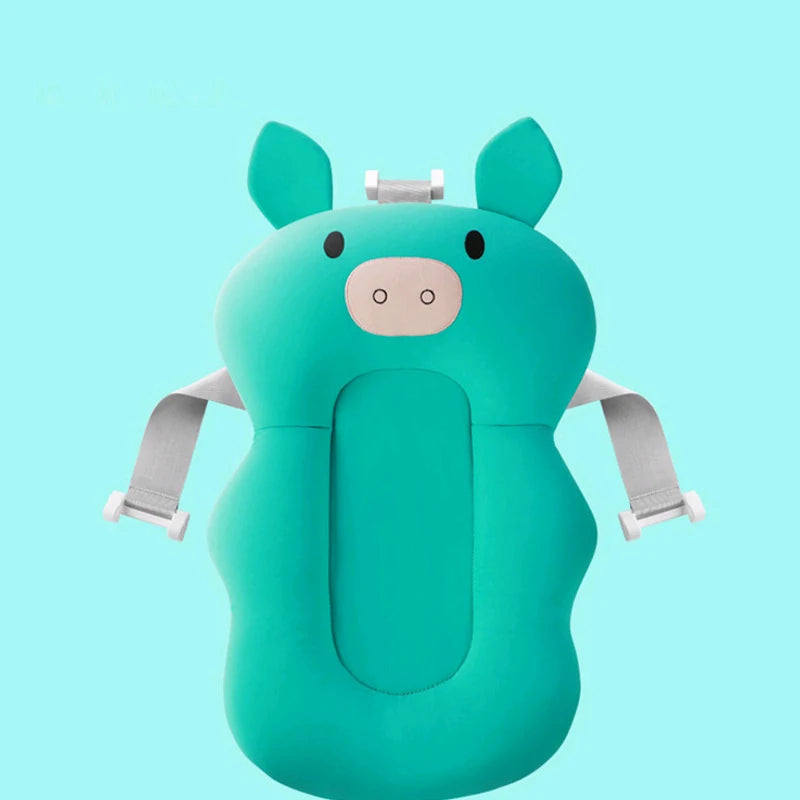 🛁💙 Baby’s Bathtime Buddy – Soft, Safe & Snuggly Support Cushion! 💙 - ThiGui
