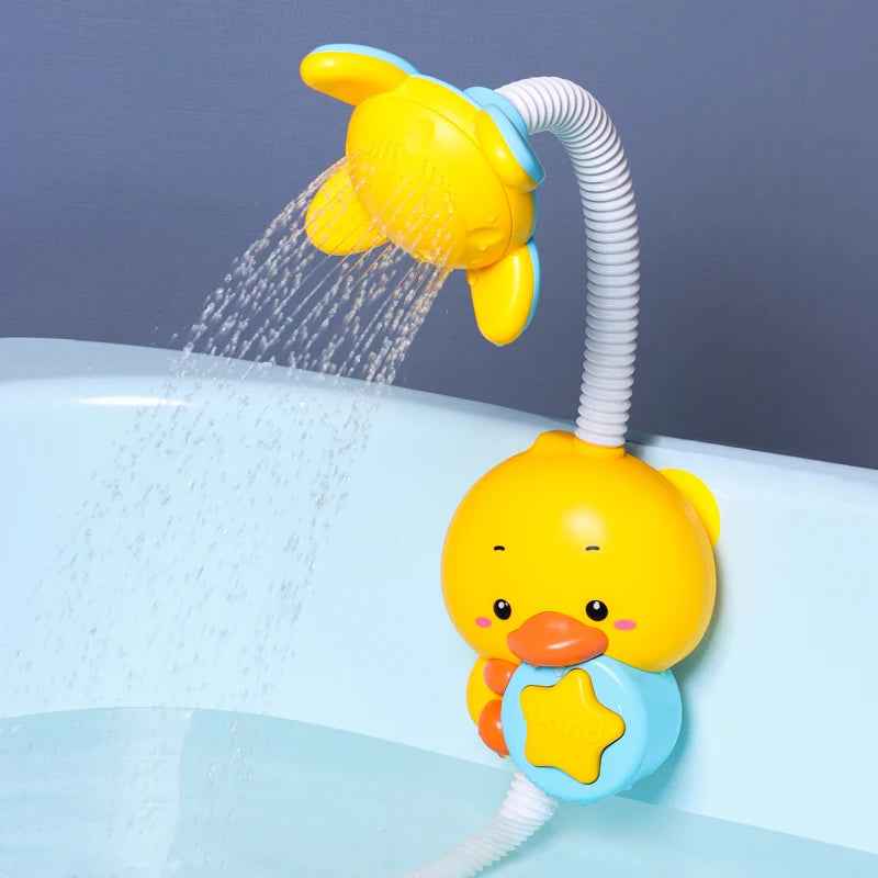 🌈 Duck Slide Bath Toy – Rainbow Water Play for Splashy Fun! 🛁🦆 - ThiGui