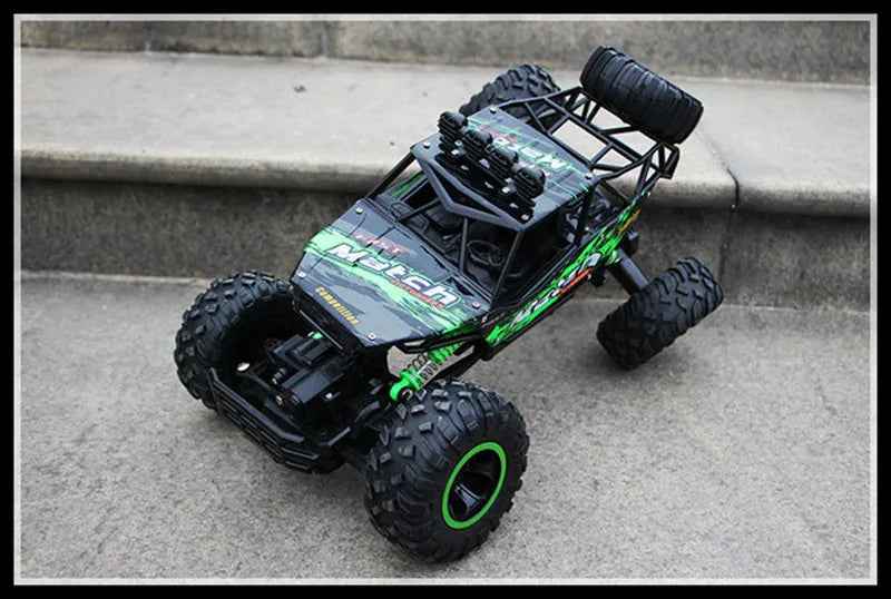 🚙 Off-Road RC Power Beast – 4WD Drift Stunt Car with LED Lights! 🔋💨 - ThiGui