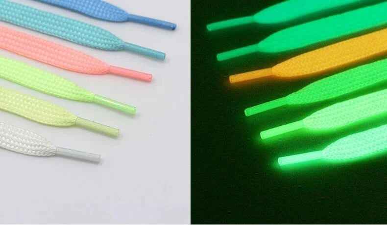 Glow Magic Shoelaces – Fun & Fluorescent Style for Night-Time Adventures - ThiGui