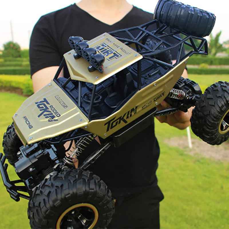 🚙 Off-Road RC Power Beast – 4WD Drift Stunt Car with LED Lights! 🔋💨 - ThiGui