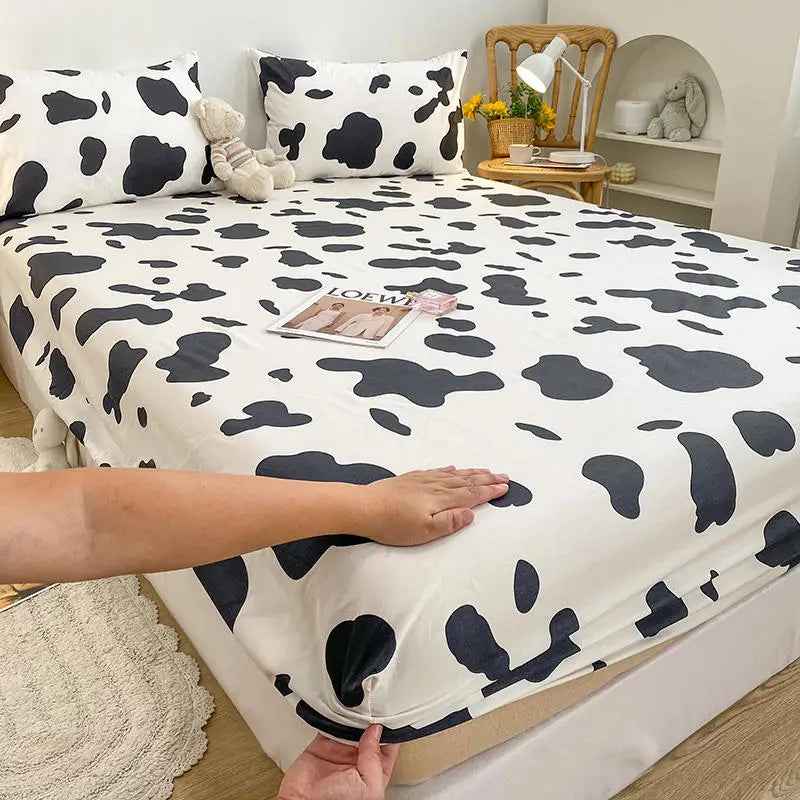 🚗Vroom-Vroom to Sleep! Pure Cotton Car Fitted Sheet for Busy Little Dreamers - ThiGui