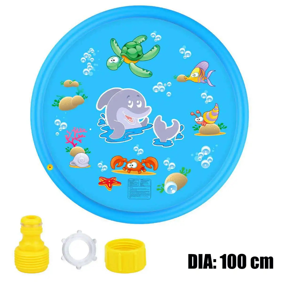 💦 Splash Time Fun! Inflatable Water Sprinkler Pad for Active Kids ☀️🧒 - ThiGui