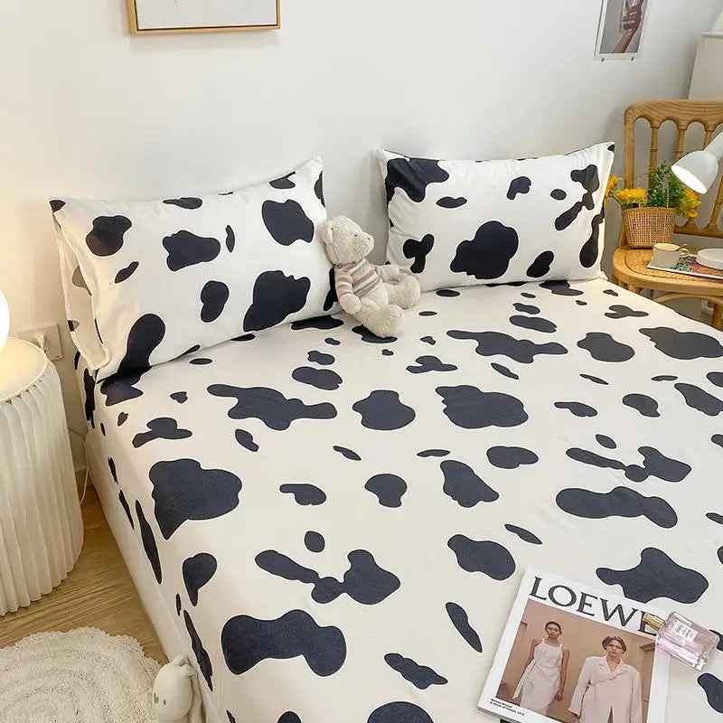 🚗Vroom-Vroom to Sleep! Pure Cotton Car Fitted Sheet for Busy Little Dreamers - ThiGui