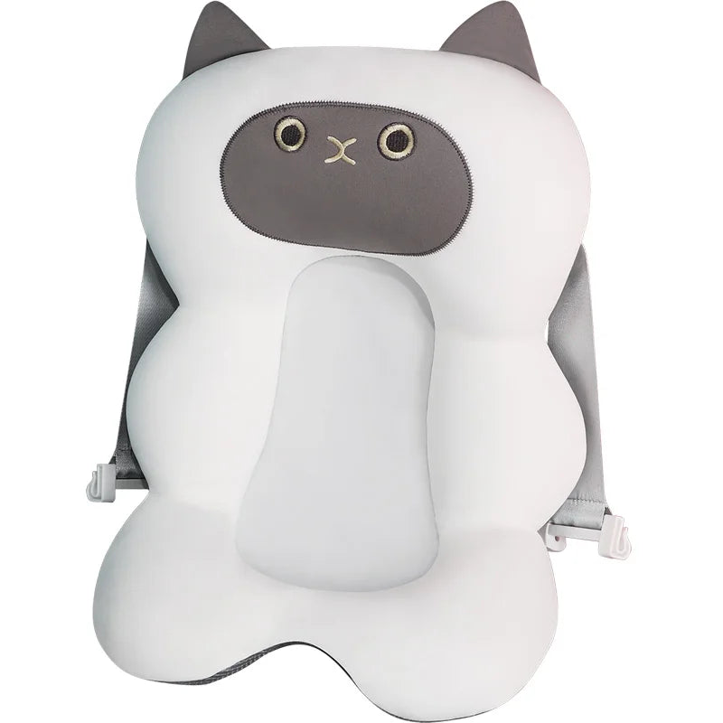 🛁💙 Baby’s Bathtime Buddy – Soft, Safe & Snuggly Support Cushion! 💙 - ThiGui