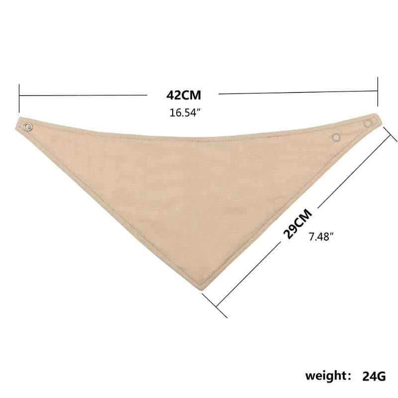 👶 Everyday Essential Baby Bibs – Soft Cotton Bandana Set for Mess-Free Cuddles & Feeds 🍼✨ - ThiGui