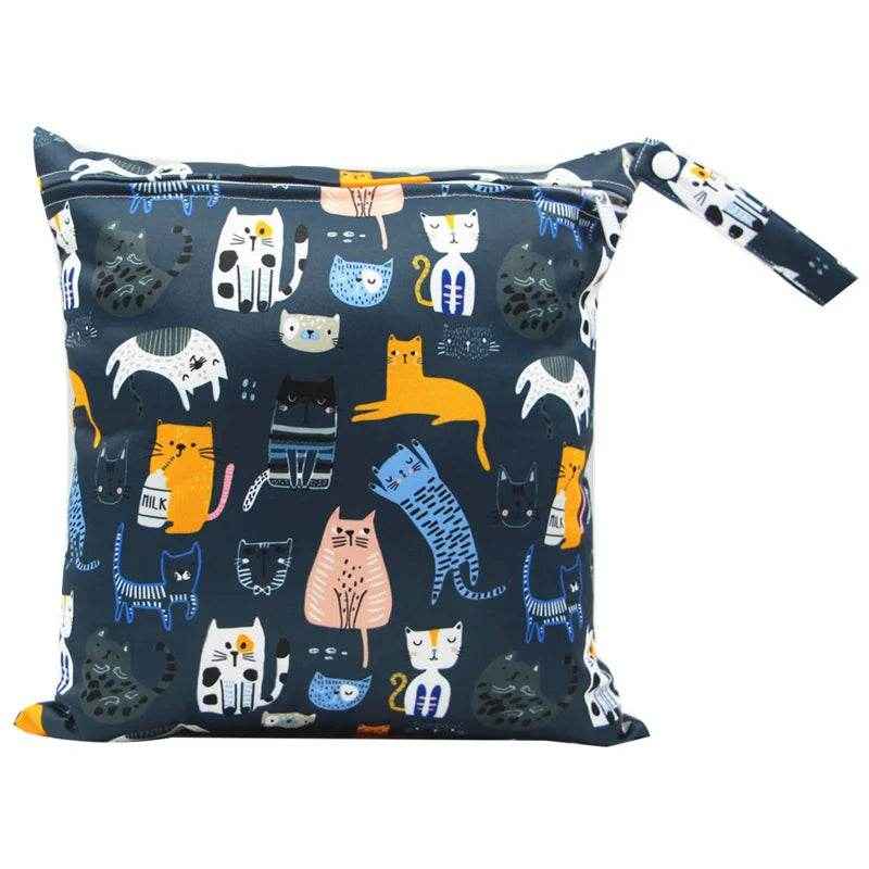 🌿 Mum’s Little Helper: Waterproof Reusable Wet Bag for Busy Days Out! 🍼 - ThiGui