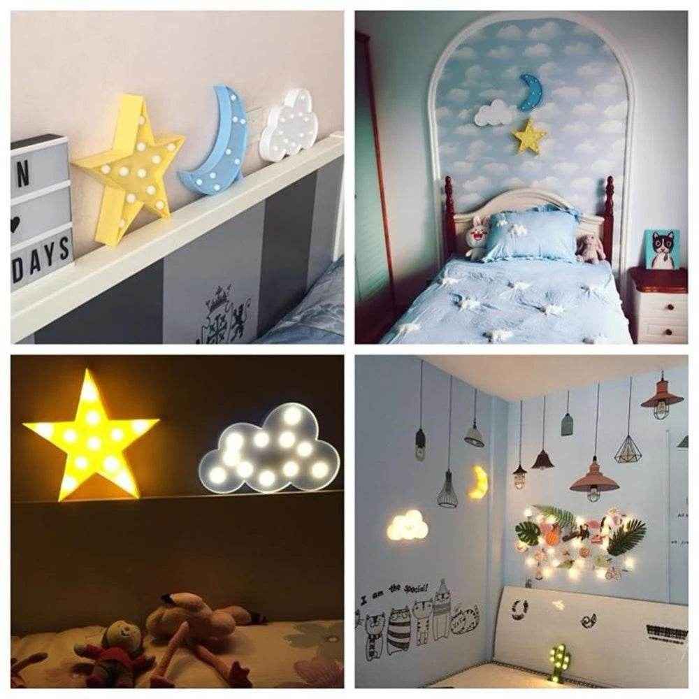 🌙Whimsical Rainbow Night Lights – Sweet Dreams Start Here! - ThiGui