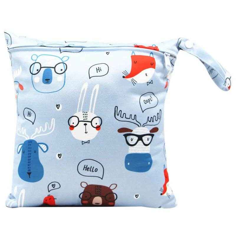 🌿 Mum’s Little Helper: Waterproof Reusable Wet Bag for Busy Days Out! 🍼 - ThiGui