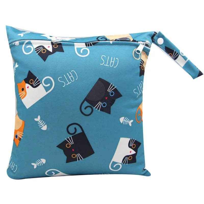 🌿 Mum’s Little Helper: Waterproof Reusable Wet Bag for Busy Days Out! 🍼 - ThiGui