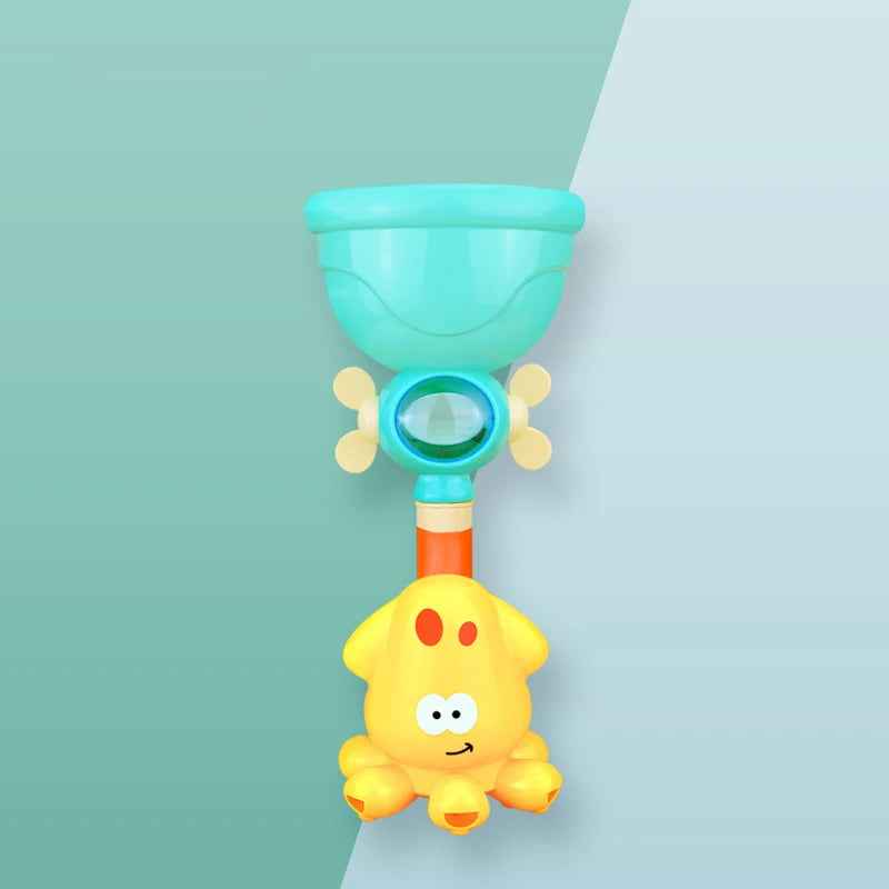 🌈 Duck Slide Bath Toy – Rainbow Water Play for Splashy Fun! 🛁🦆 - ThiGui