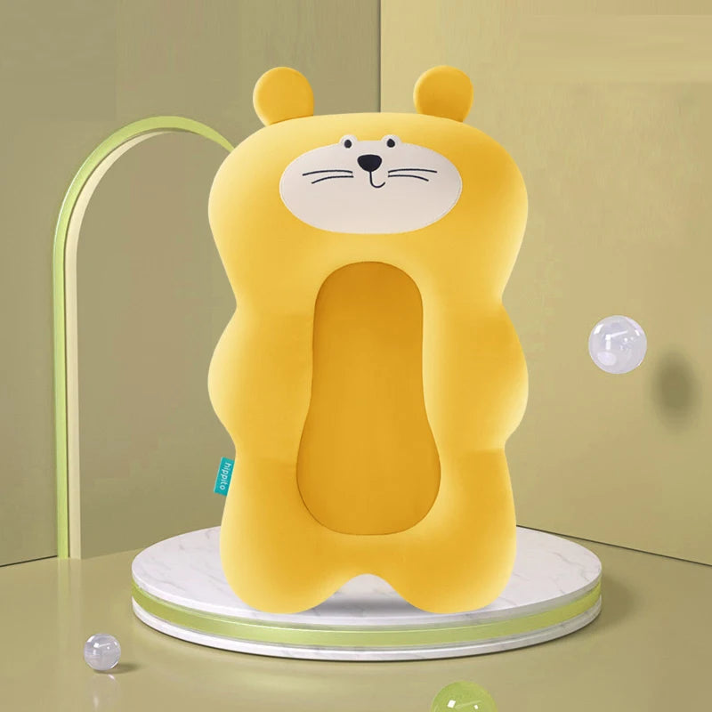 🛁💙 Baby’s Bathtime Buddy – Soft, Safe & Snuggly Support Cushion! 💙 - ThiGui