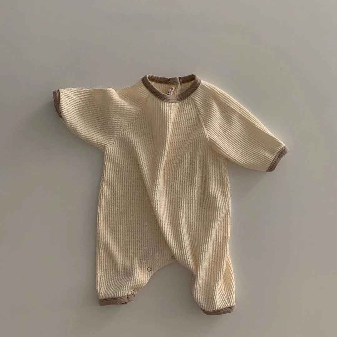 🌈 Soft & Snuggly! Rainbow Baby Romper for Boys & Girls 👶💖 - ThiGui