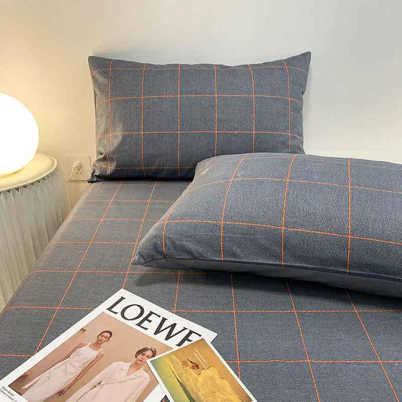 🚗Vroom-Vroom to Sleep! Pure Cotton Car Fitted Sheet for Busy Little Dreamers - ThiGui