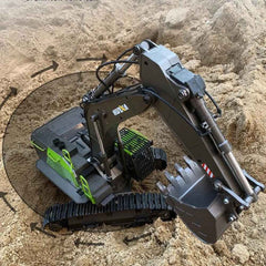🚧 Power in Your Hands – 1:14 HUINA RC Excavator Truck with Real Sounds! 🔋🚜 - ThiGui