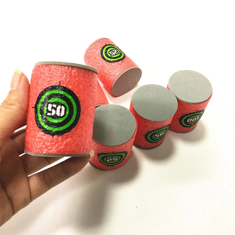 🎯 100 Soft Foam Bullets for Nerf Blasters | Safe, Fun & Non-Stop Action for Boys! 🔫✨ - ThiGui