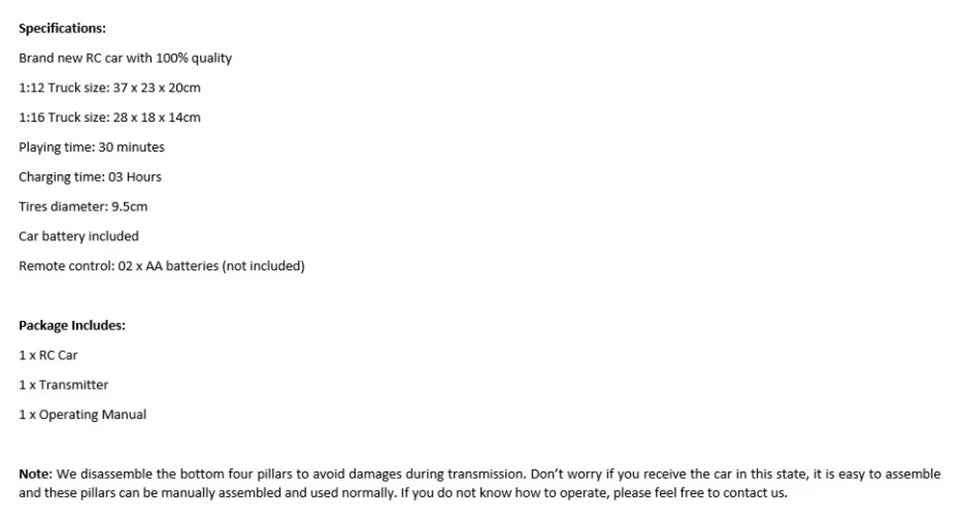 🚙 Off-Road RC Power Beast – 4WD Drift Stunt Car with LED Lights! 🔋💨 - ThiGui