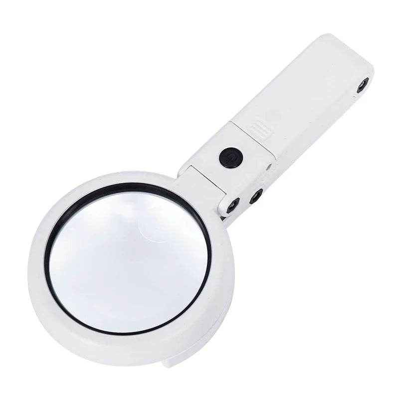 🔍Bright-Eyed Buddy: Foldable LED Magnifying Glass for Little Explorers! - ThiGui