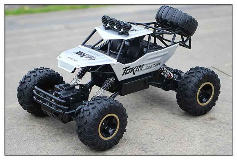 🚙 Off-Road RC Power Beast – 4WD Drift Stunt Car with LED Lights! 🔋💨 - ThiGui
