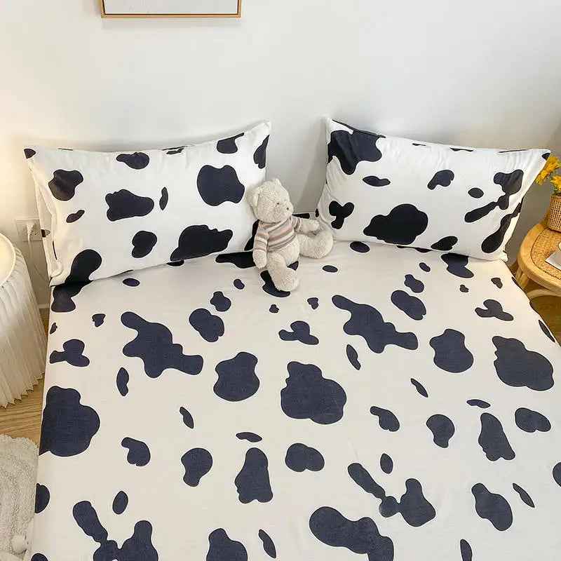 🚗Vroom-Vroom to Sleep! Pure Cotton Car Fitted Sheet for Busy Little Dreamers - ThiGui