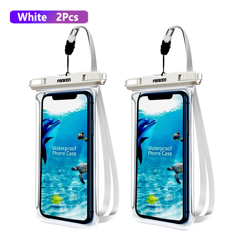 🌊📱 Full View Waterproof Phone Pouch – Dive Into Fun, Worry-Free! 🏊‍♂️💧 - ThiGui