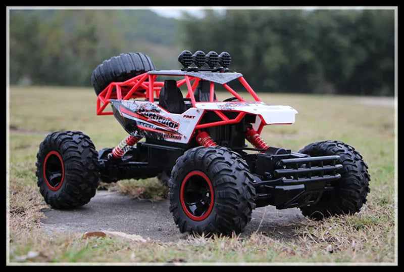 🚙 Off-Road RC Power Beast – 4WD Drift Stunt Car with LED Lights! 🔋💨 - ThiGui