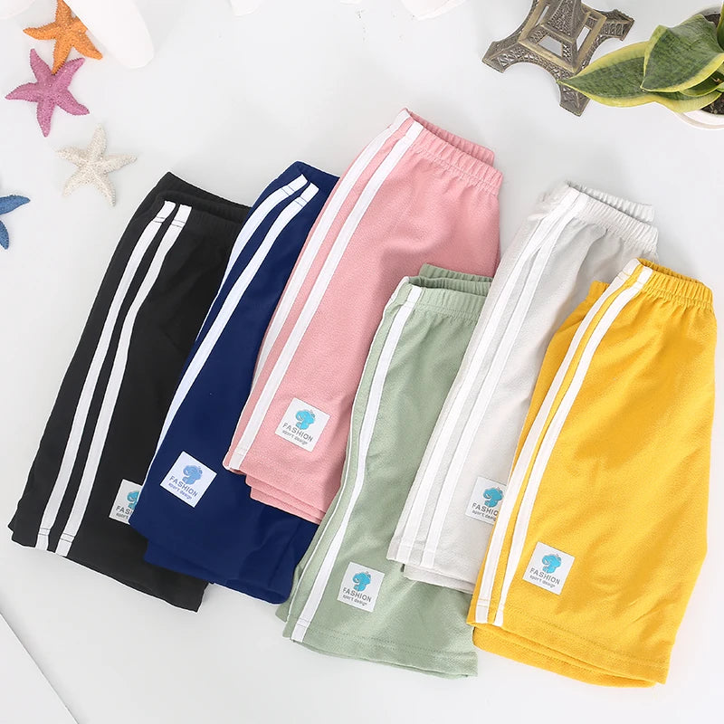 ☀️ 🏖️ Easy-Breezy Summer Shorts for Kids – Soft, Loose & Colourful Fun! 🌈👟 - ThiGui