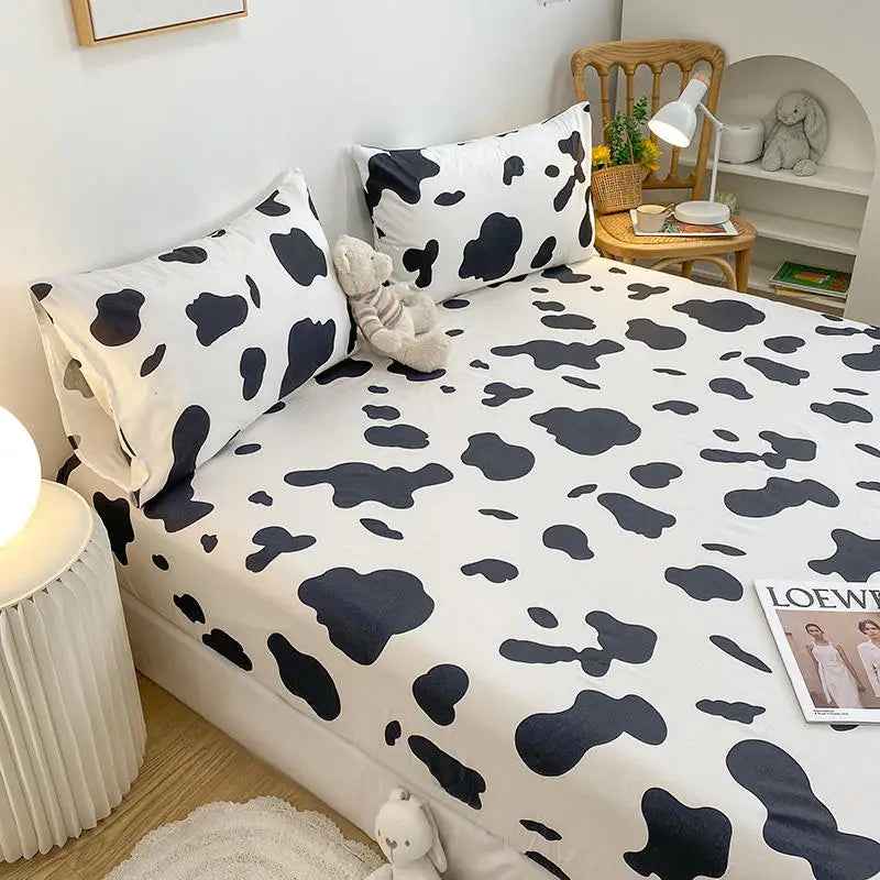 🚗Vroom-Vroom to Sleep! Pure Cotton Car Fitted Sheet for Busy Little Dreamers - ThiGui