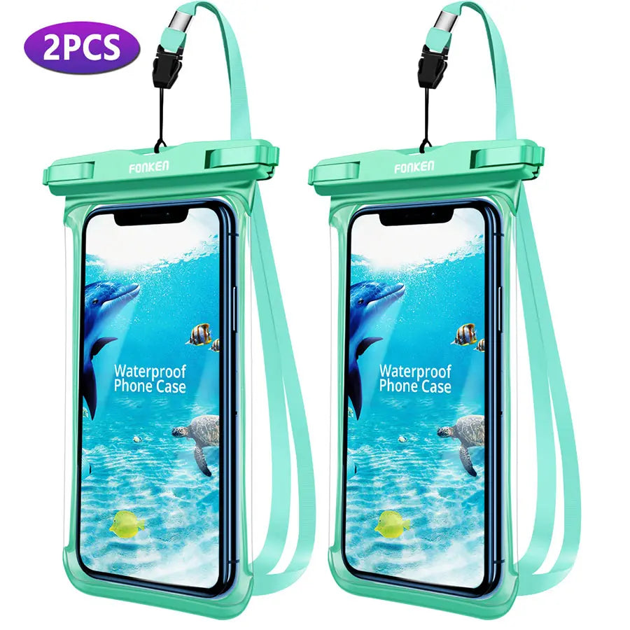 🌊📱 Full View Waterproof Phone Pouch – Dive Into Fun, Worry-Free! 🏊‍♂️💧 - ThiGui