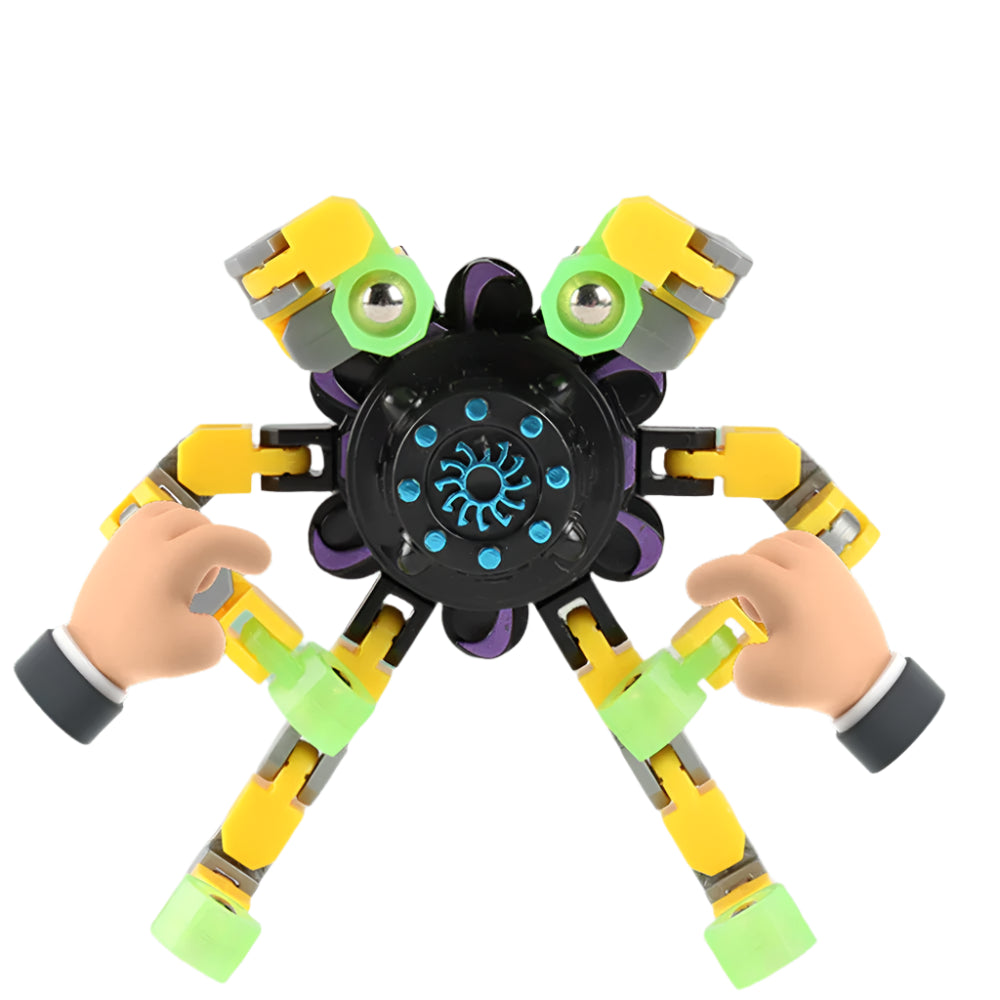 🌀 Deformable Fidget Spinner Chain – Twist, Spin, Pop & Play Fun for Busy Hands! - ThiGui