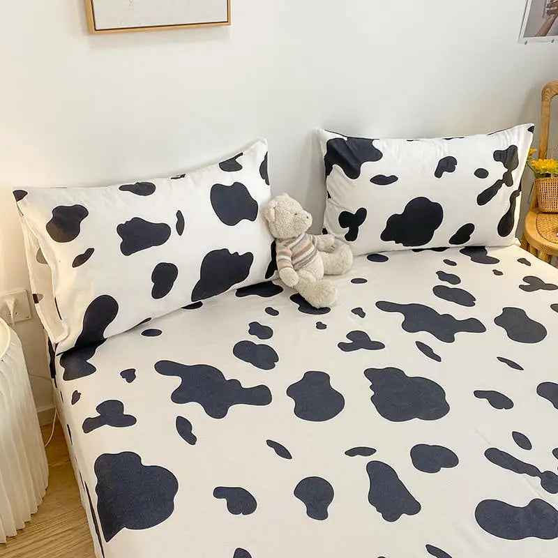 🚗Vroom-Vroom to Sleep! Pure Cotton Car Fitted Sheet for Busy Little Dreamers - ThiGui