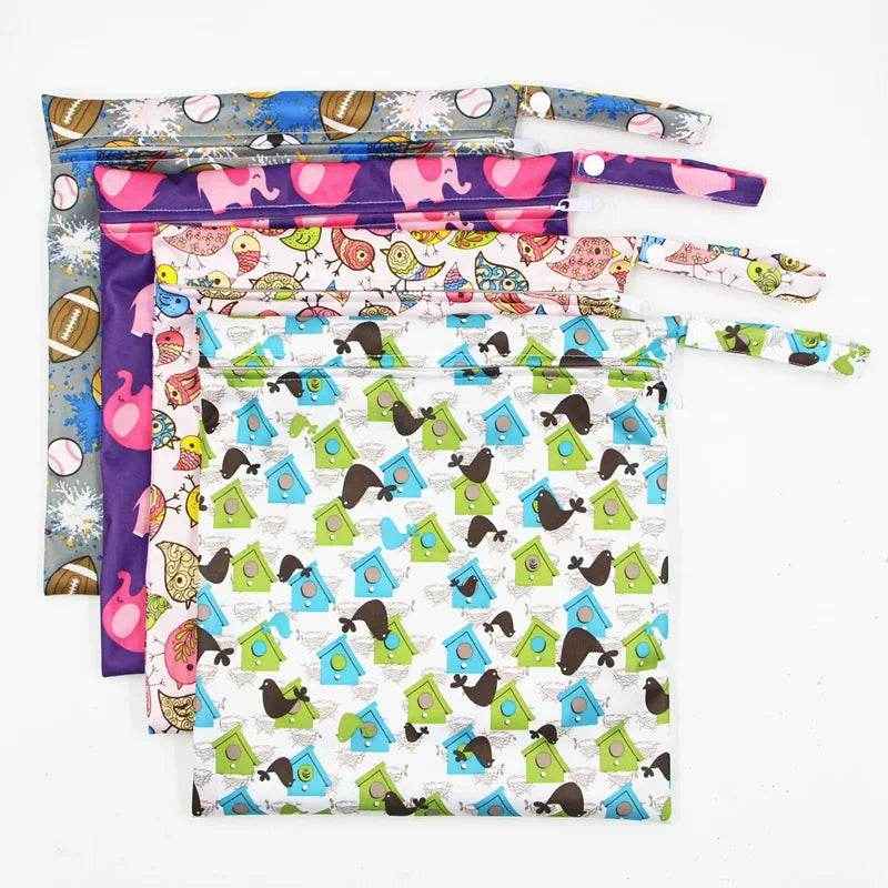 🌿 Mum’s Little Helper: Waterproof Reusable Wet Bag for Busy Days Out! 🍼 - ThiGui