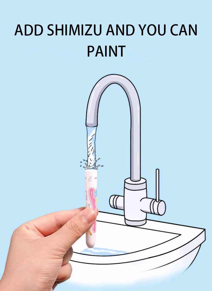 🌈 Magical Water Reveal Book 🖌️ No Mess, All Fun! Perfect for Little Explorers 🚀 - ThiGui