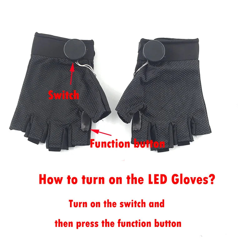🧤 LED Glow Glasses + Gloves ✨ | Dance, Dazzle & Shine at Every Party! 🕺💡 - ThiGui