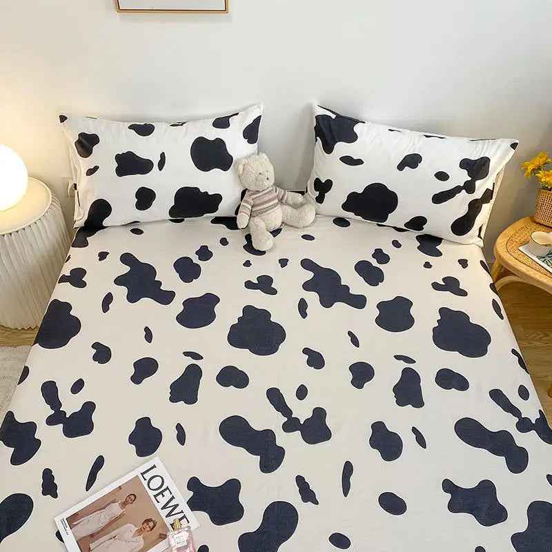 🚗Vroom-Vroom to Sleep! Pure Cotton Car Fitted Sheet for Busy Little Dreamers - ThiGui