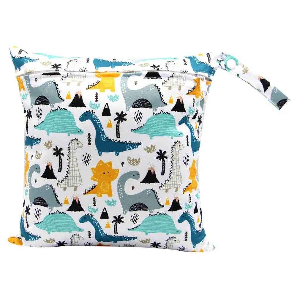 🌿 Mum’s Little Helper: Waterproof Reusable Wet Bag for Busy Days Out! 🍼 - ThiGui