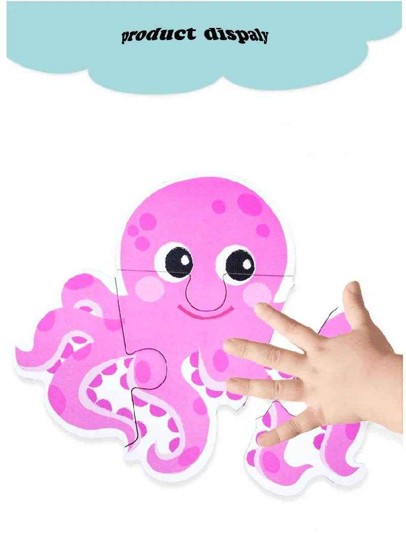 🧩Montessori Animal Puzzle Box – Brain Boosting Fun for Little Hands! - ThiGui