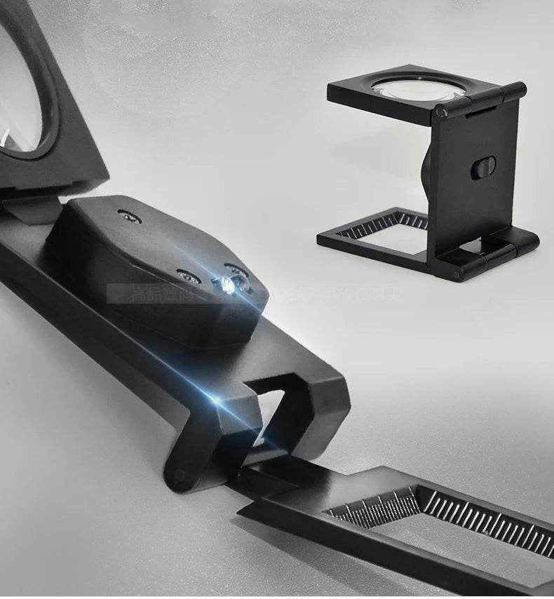 🔍 Bright Eyes, Tiny Details – Kids’ Foldable LED Magnifier for Curious Little Explorers! - ThiGui