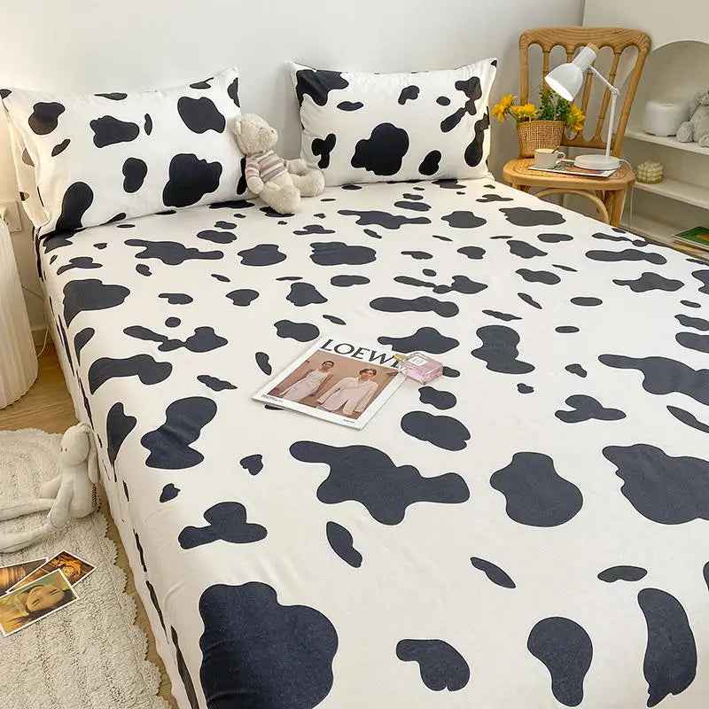 🚗Vroom-Vroom to Sleep! Pure Cotton Car Fitted Sheet for Busy Little Dreamers - ThiGui