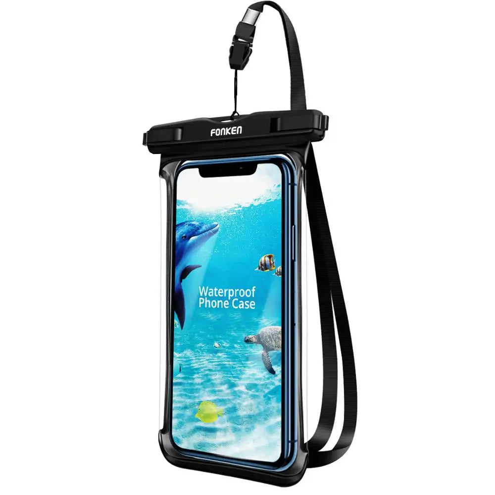 🌊📱 Full View Waterproof Phone Pouch – Dive Into Fun, Worry-Free! 🏊‍♂️💧 - ThiGui